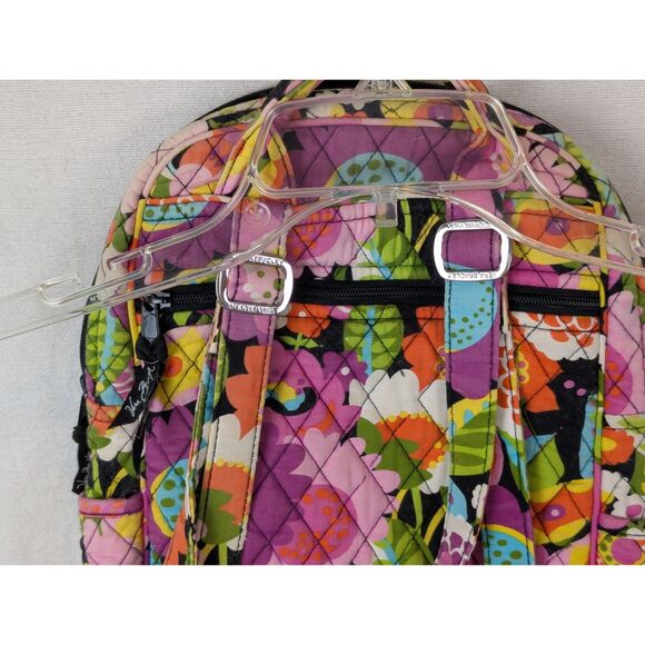 Vera Bradley Outlet Ultralight Essential Midday Garden Quilted Backpack - Picture 9 of 9